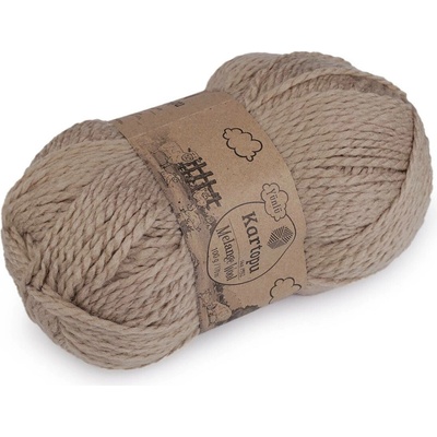 Pletací příze Melange Wool 100 g Varianta: 11 (880) béžová, Balení: 1 ks 54974/138020/256639