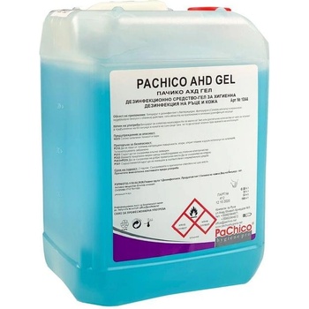 PaChico Дезинфекциращ препарат за ръце и кожа PaChico AHD, гел, проф (5020260011)
