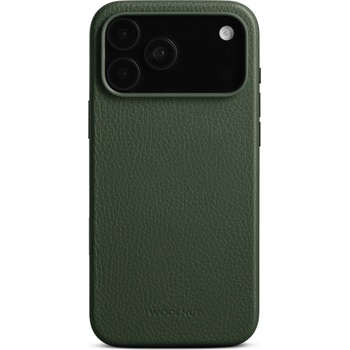 WOOLnut Leather Case for iPhone 17 Pro Max - Green (K-WN-IP17PM-C-3226-GN)
