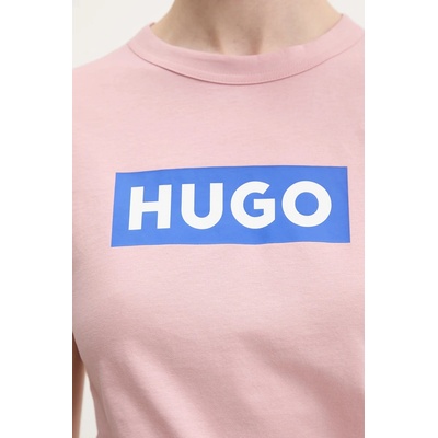 HUGO Blue Памучна тениска Hugo Blue Classic Tee_B (50510772)