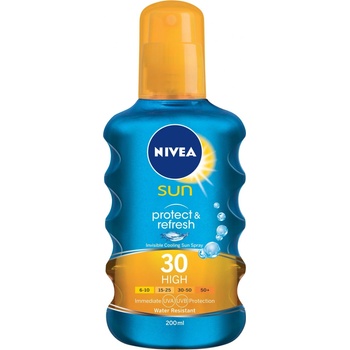 Nivea Sun Invisible Protection neviditeľný spray na opaľovanie SPF30 200 ml