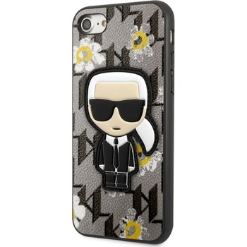 Image 1 of KARL LAGERFELD Гръб Karl Lagerfeld Ikonik Flower Case за iPhone 7/8/SE2020/SE2022 - Сив (3666339050047)