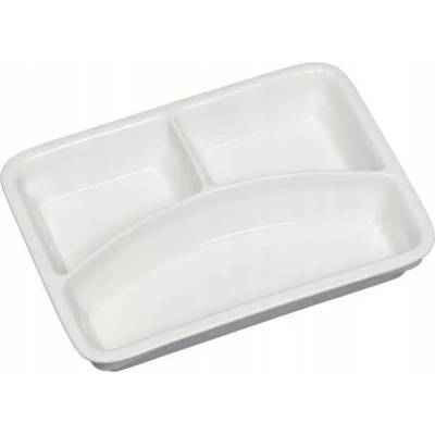 Gastro Talíř hranatý třídílný Gastro 23,2x17,6 cm