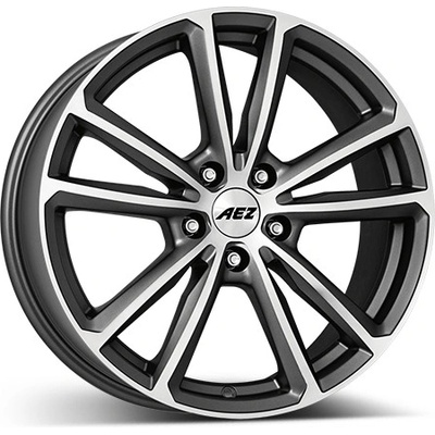 AEZ Tioga 7x17 5x112 ET45 graphite polished – Hledejceny.cz