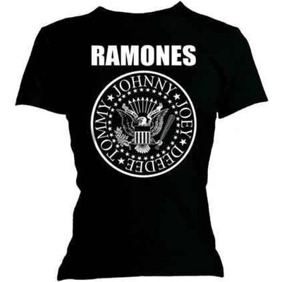 Ramones Seal (Skinny Fit) Black S Дамски Риза (<![CDATA[RATS01LB01]]>)
