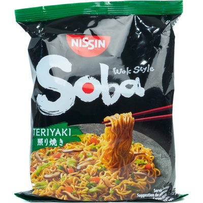 Nissin Foods Holding Co. Rezance Soba s Teriyaki omáčkou Nissin 110 g