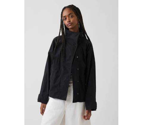 Gap oversize bunda čierna