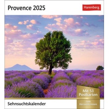 Provence Sehnsuchts Wochen mit 53 Postkarten 2025