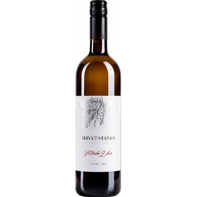 Mrva & Stanko Veltlínske zelené 2025 12,5% 0,75 l (čistá fľaša)