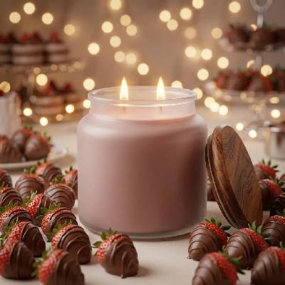 Pure Integrity Soy Candles JAHODY V ČOKOLÁDĚ 454 g