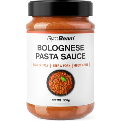GymBeam Paradajková omáčka s mäsom Bolognese 350 g