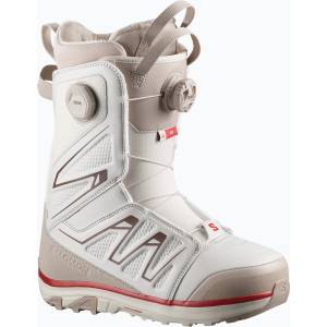 Salomon Дамски сноуборд обувки Salomon Ivy Boa SJ Boa W almond milk/white pepper/haute red