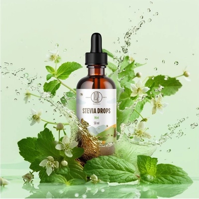 BrainMax Pure Stevia drops 50 ml Mäta