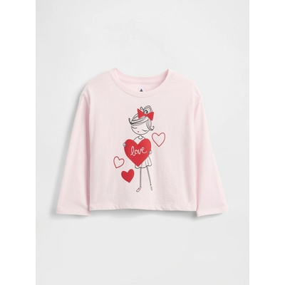 Бебешка тениска Mix & Match GAP GAP | Rozov | Момичешки | 12-18 месеца