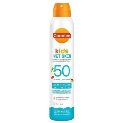 Carroten Слънцезащитен водоустойчив спрей 3+, Carroten Waterproof Kids Sunscreen Spray SPF50 200ml
