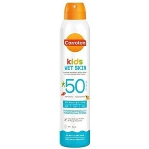 Carroten Слънцезащитен водоустойчив спрей 3+, Carroten Waterproof Kids Sunscreen Spray SPF50 200ml