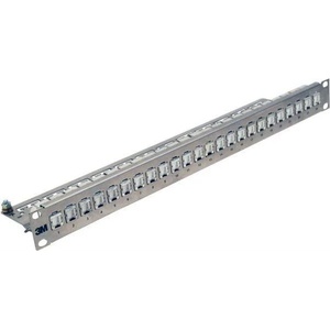 3M Пач панел 3m vol-ppca-f24k, 24 порта, 1u, матиран алуминий, празен (uu001622701) - BestPC