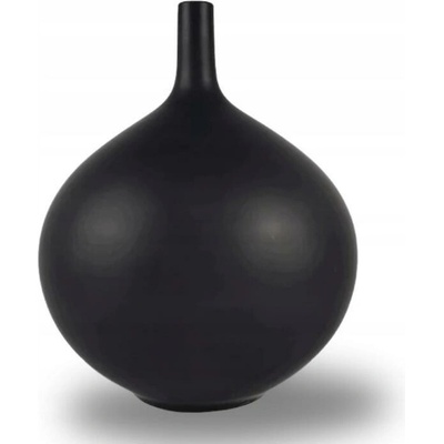 Estilo Home | Keramická váza, matná čierna, výška 24 cm | EH0024