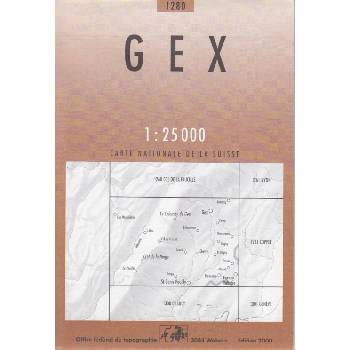 mapa Gex 1:25 t.