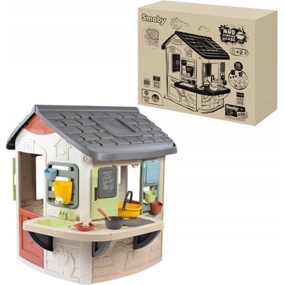 Smoby Domček s blátivou kuchynkou