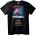 NOONEBRAND Тениска Carpenter Brut Ретро Кола - 2XL, Black