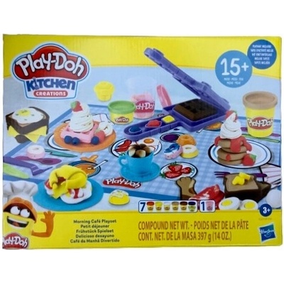 Hasbro Play-Doh Modelína Ranní kavárna Snídaňový set Kuchyňka