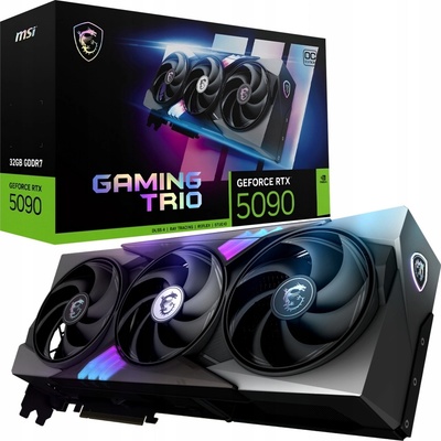 MSI GeForce RTX 5090 32G GAMING TRIO OC – Sleviste.cz