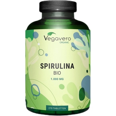 Vegavero Spirulina Bio 1000 mg [270 Таблетки]