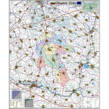 Image 1 of Директорски стол Force White с дамаска в сив цвят