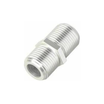 Hama Адаптер HAMA, SAT-F конектор / женско - F конектор / женско, Метален корпус, Essential, Сребрист, HAMA-205225