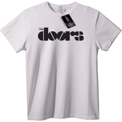 NOONEBRAND Тениска с Лого на The Doors - 7XL, White