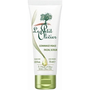 Le Petit Olivier pleťový peeling s olivovým olejom 75 ml