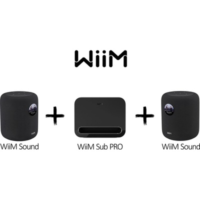 WiiM Sound (x2) + Sub Pro Black
