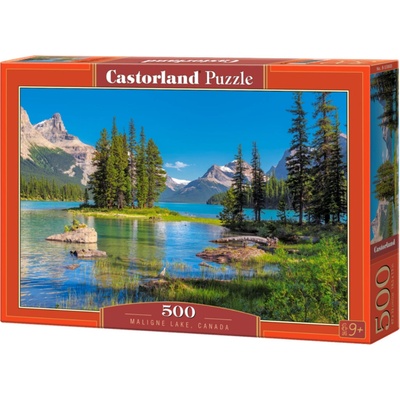 CASTORLAND Jezero Maligne Kanada 500 dielov