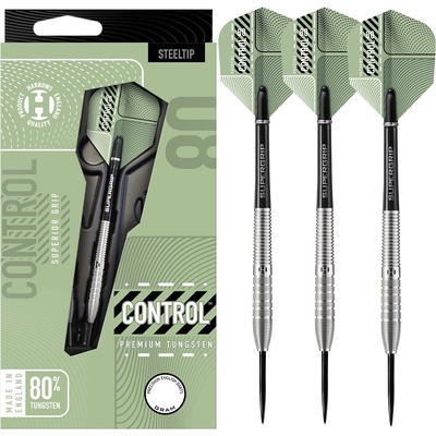 Harrows Darts Control Tapered Tungsten Darts - Silver