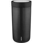 Stelton Термочаша To-Go Click с двойни стени от стомана 400 мл черна (685-1)