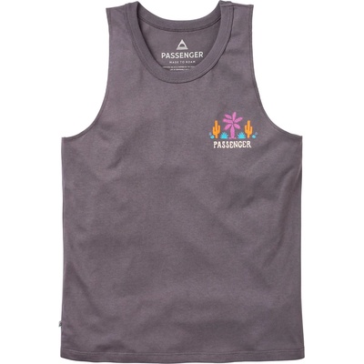 Passenger Дамски топ Passenger Women's Cactus Recycled Cotton Vest Top - Faded Black - размер 3XL (916-6041-0117)