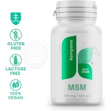 Kompava MSM 500 mg 120 kapsúl