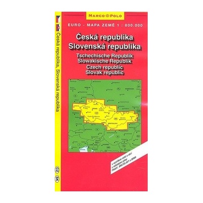 Česká Slovenská republika 1:800 000