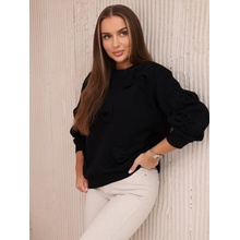 Trendy dámská mikina 9796 černá
