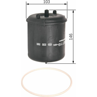 Olejový filter BOSCH F 026 407 119
