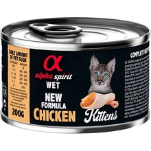 Alpha Spirit Cat Kitten Chicken 200 g