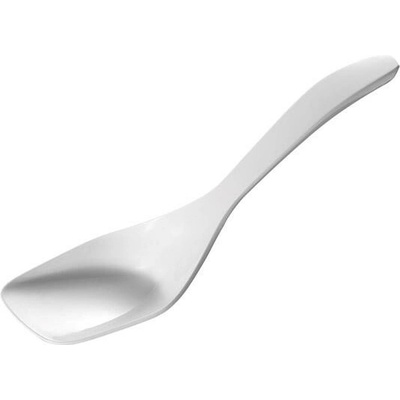 APS Servírovacia lyžica 70x65x265 mm biela | APS Profi