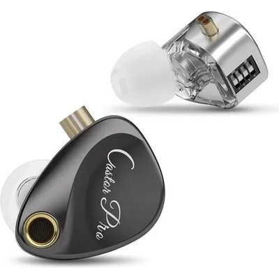 KZ геймърски слушалки Castor Pro Gray Mic Bass Up Edition, Hi-Fi, с микрофон, усилен басов звук (6.01.02.0319)