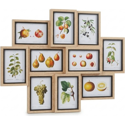 Edaxo Multirámeček na 10 fotografií FLOWA, 10 x 15 cm béžová – Zbozi.Blesk.cz