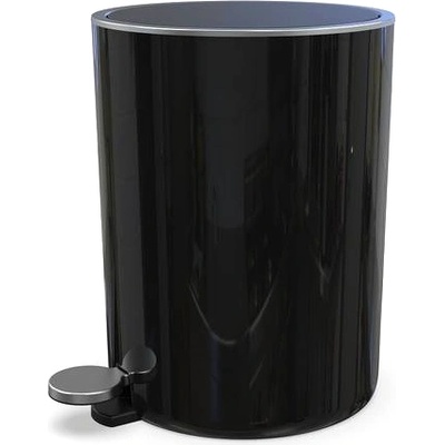 primanova PN-Кош с педал 5L Ø21xh28cm LENOX ЧЕРЕН (M-E66-06) (0137257)