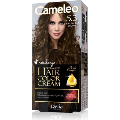 Delia Cameleo barva na vlasy 5.3 zlatavě hnědá