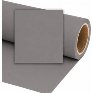 VISICO Хартиен фон Pursuit Grey #21 - 1.35 × 10 m, сив