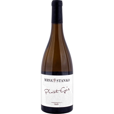 Mrva & Stanko Pinot Gris Suché 14% 0,75 l (čistá fľaša)