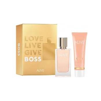 HUGO BOSS Alive Подаръчен комплект, Парфюмна вода 30ml + Мляко за тяло 50ml, Жени